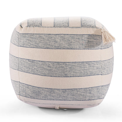 knitted pouf