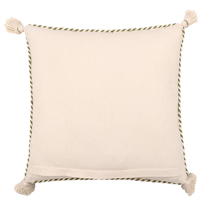 Block Print Floral Cushion Cover