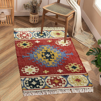 Multicolor Hand Woven Kilim - 3'x5'