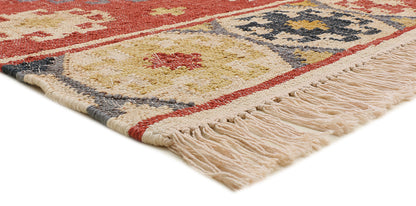 Multicolor Hand Woven Kilim - 3'x5'