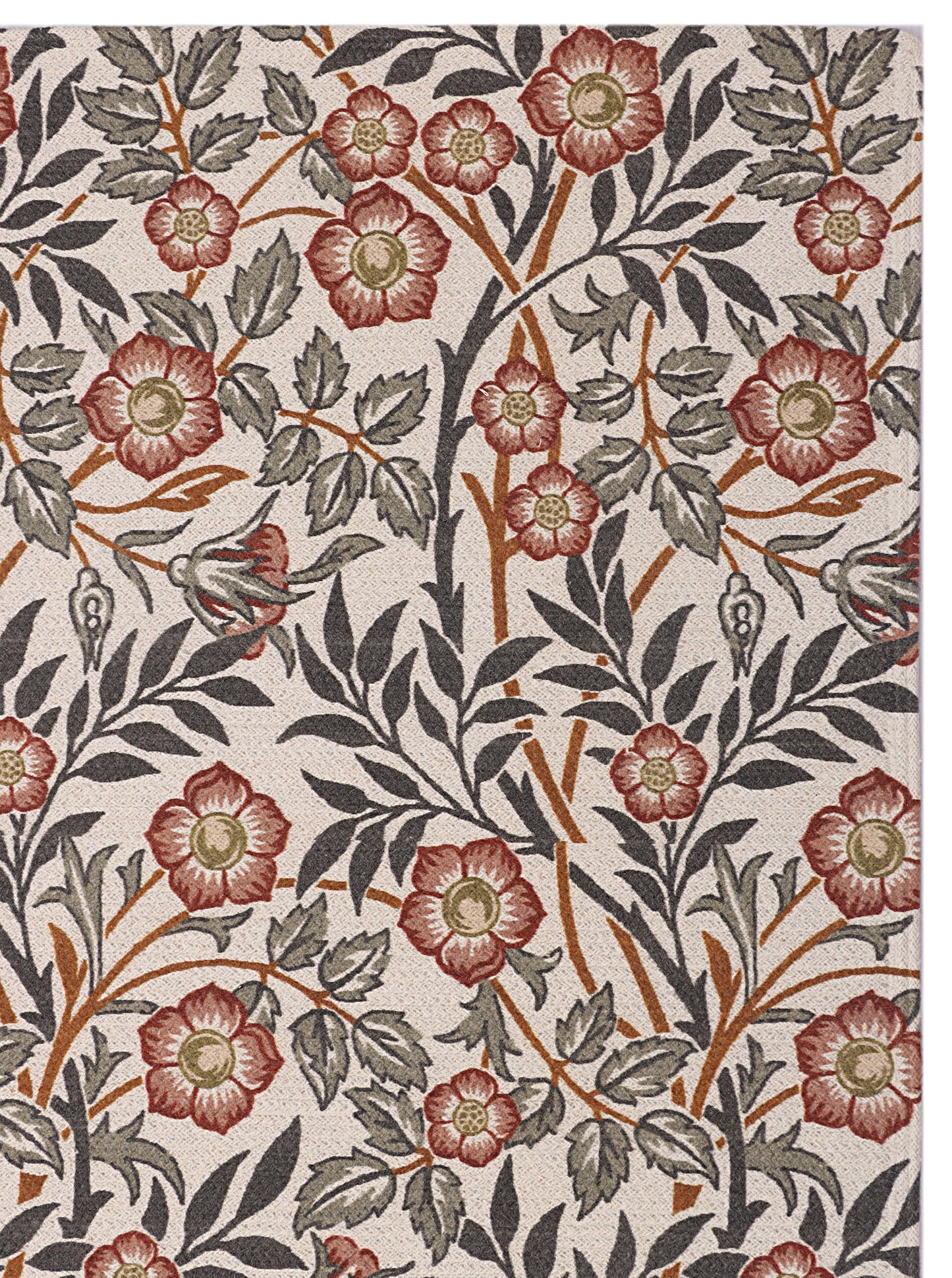 Floral Print Dhurrie