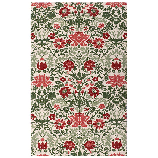 Lotus & Leaf Design Dhurrie