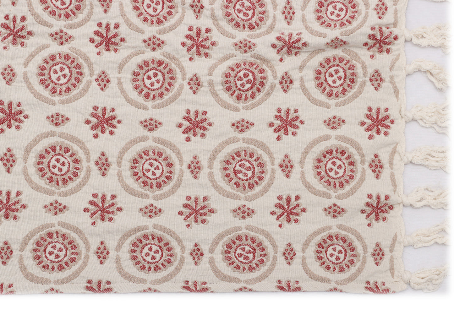 jacquard throw