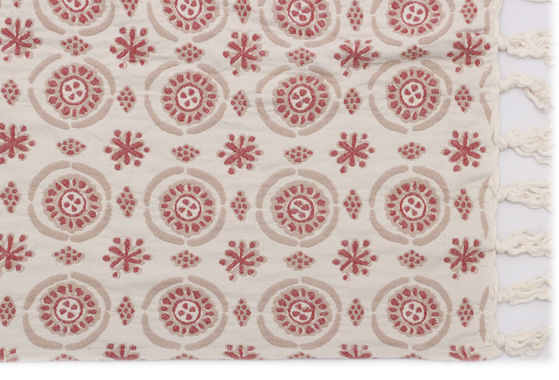 jacquard throw