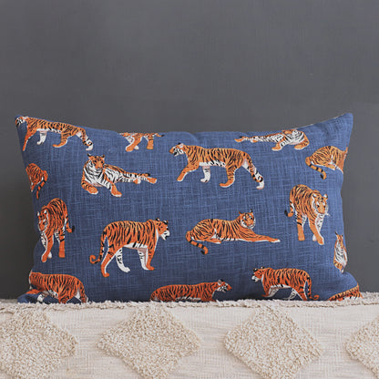 Tiger Print Cushion Cover