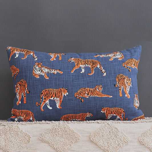 Tiger Print Cushion Cover