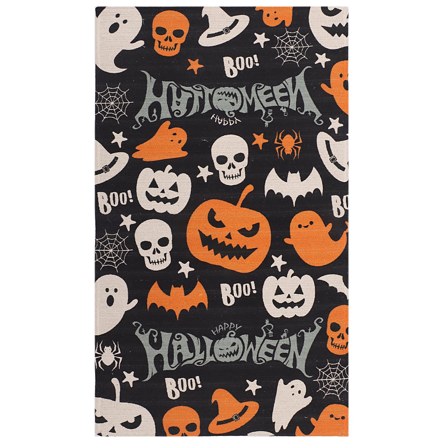 Halloween Print Dhurrie