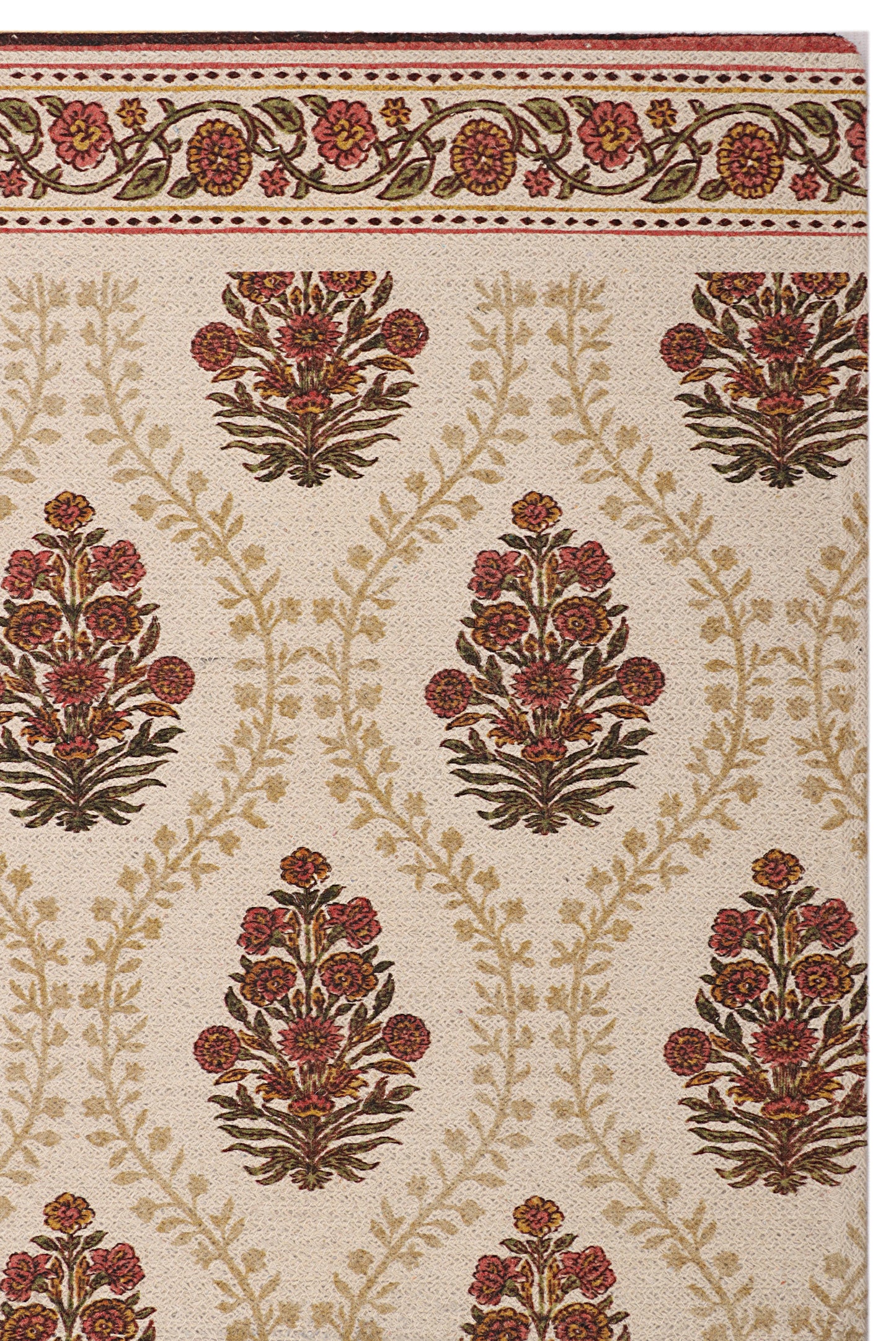 Mughal Blossom Dhurrie