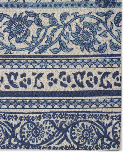 Anarkali Blue Dhurrie