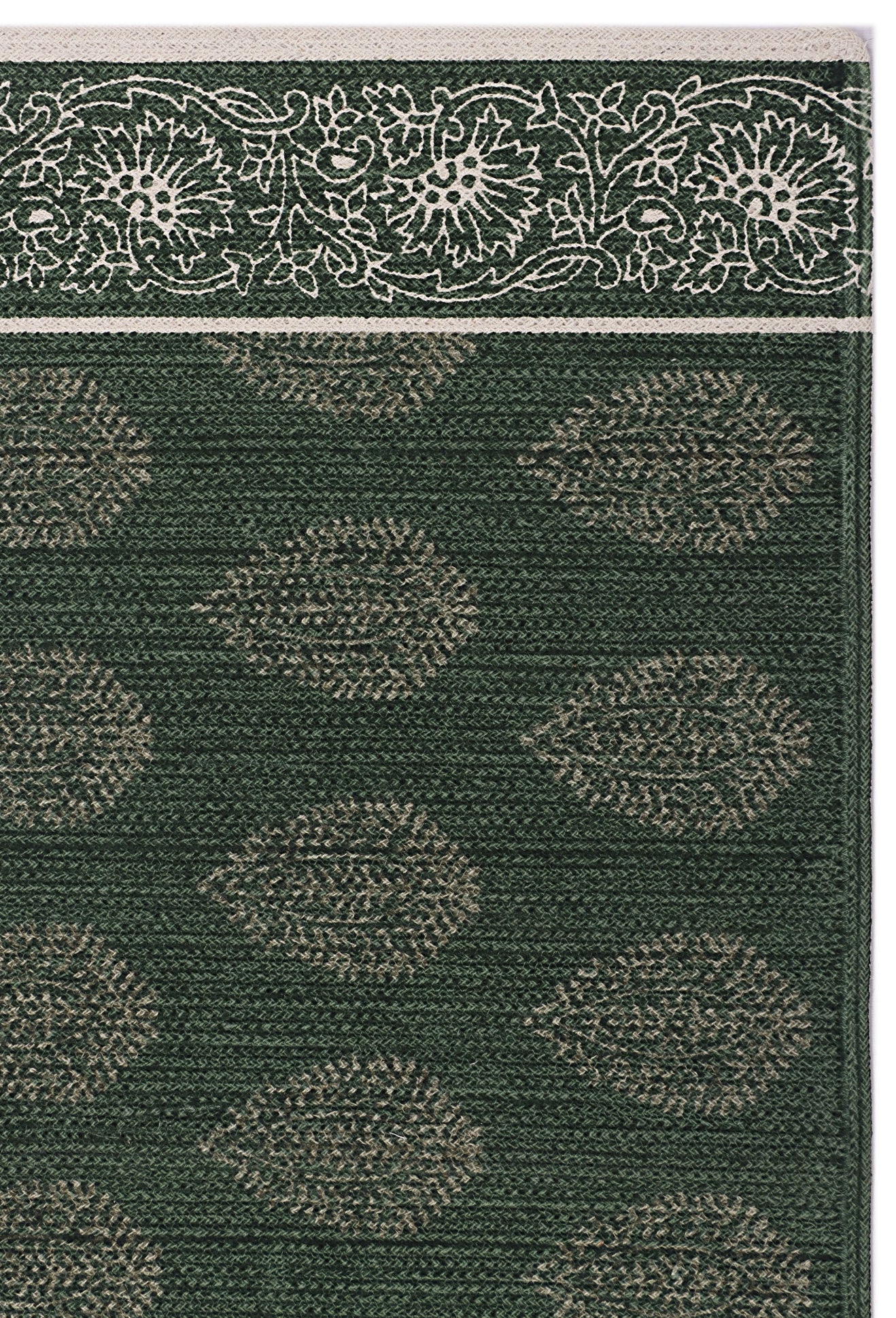 Indian Buta design Dhurrie