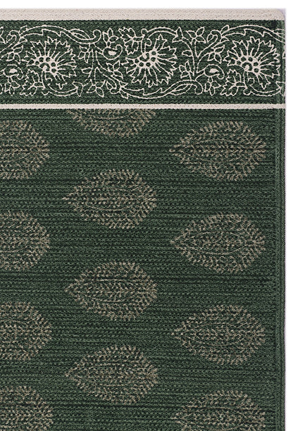 Indian Buta design Dhurrie