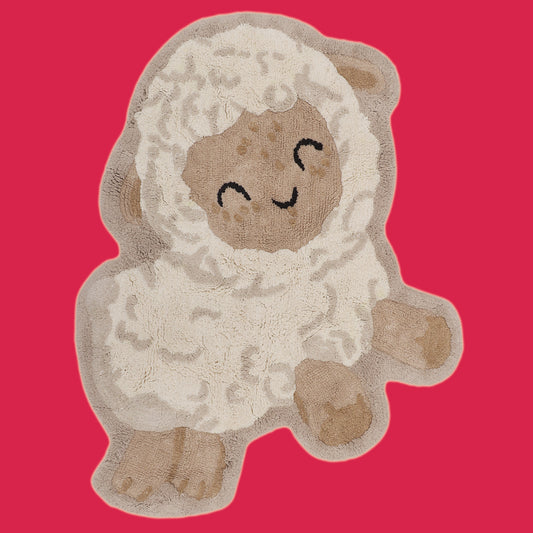 Baby Lamb Shaped Bathmat