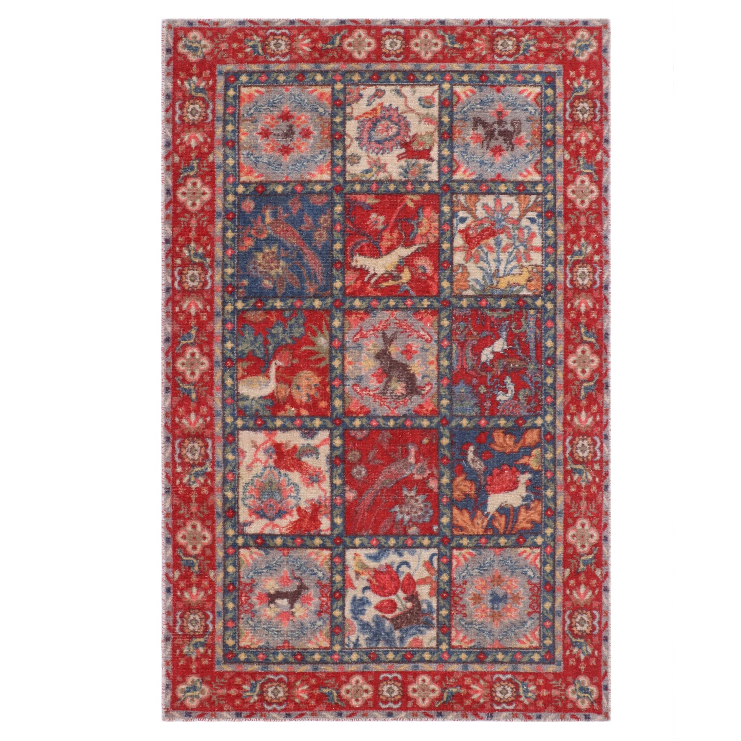 Bakhtiari Hand Knotted Carpet