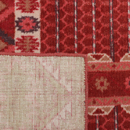 Afghan Bokhara Hand Knotted Carpet