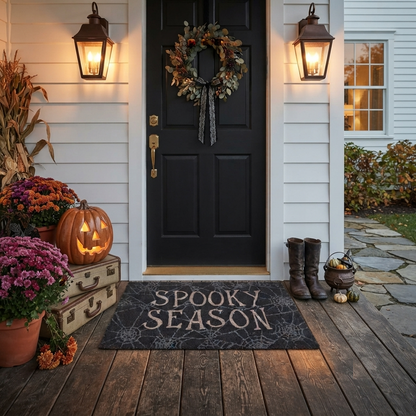 Spooky Season Coir Doormat