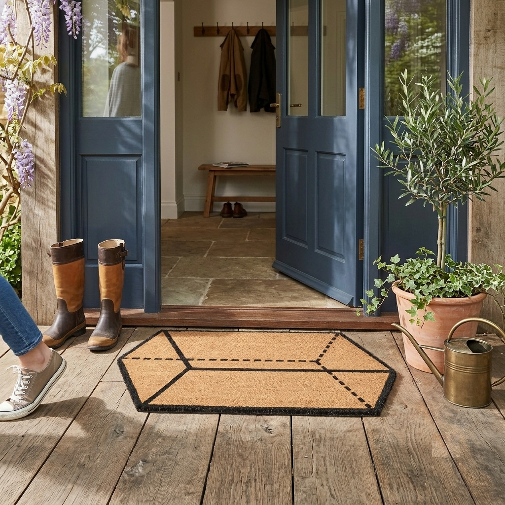 Geometric 3D Doormat