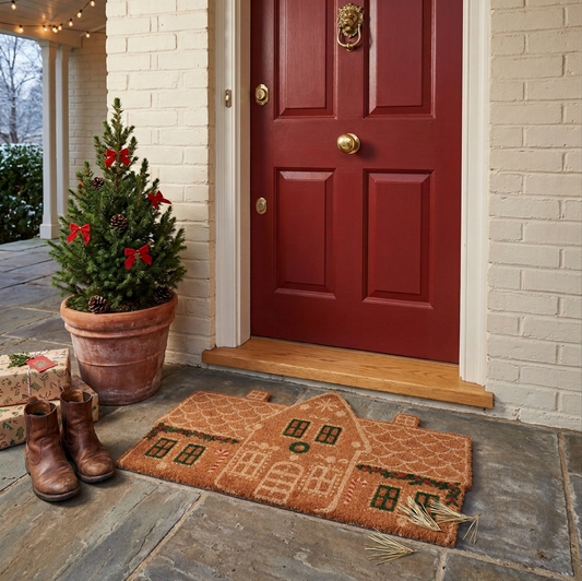 Home Shaped Doormat