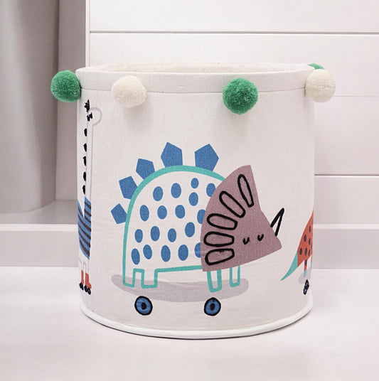 Animal Print Basket